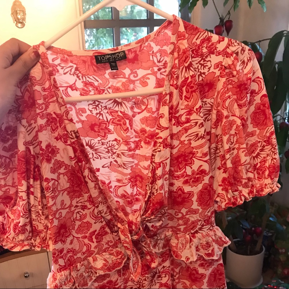 Topshop old times dress